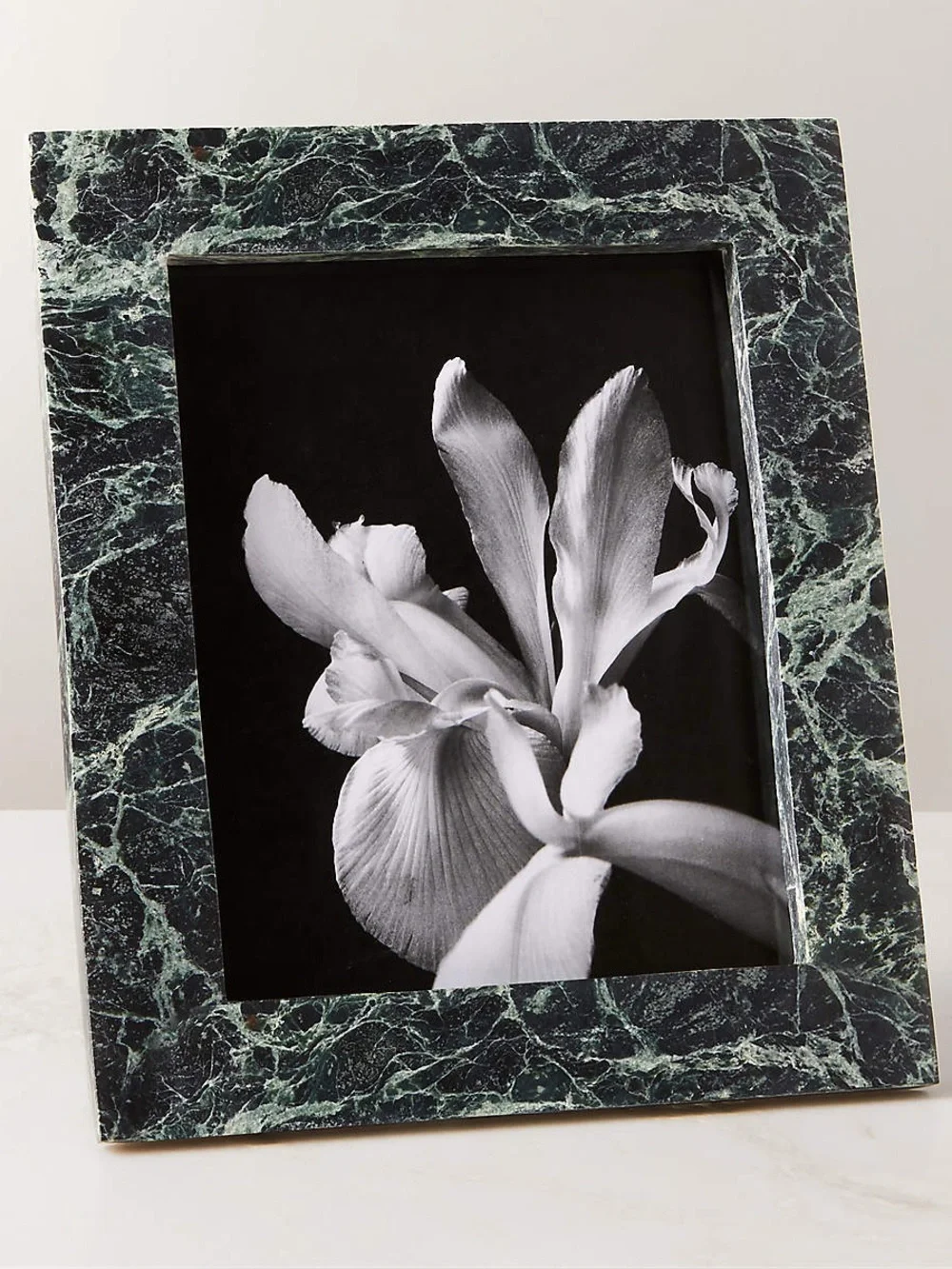 CB2 Ollara Green Marble Picture Frame 8''X10''